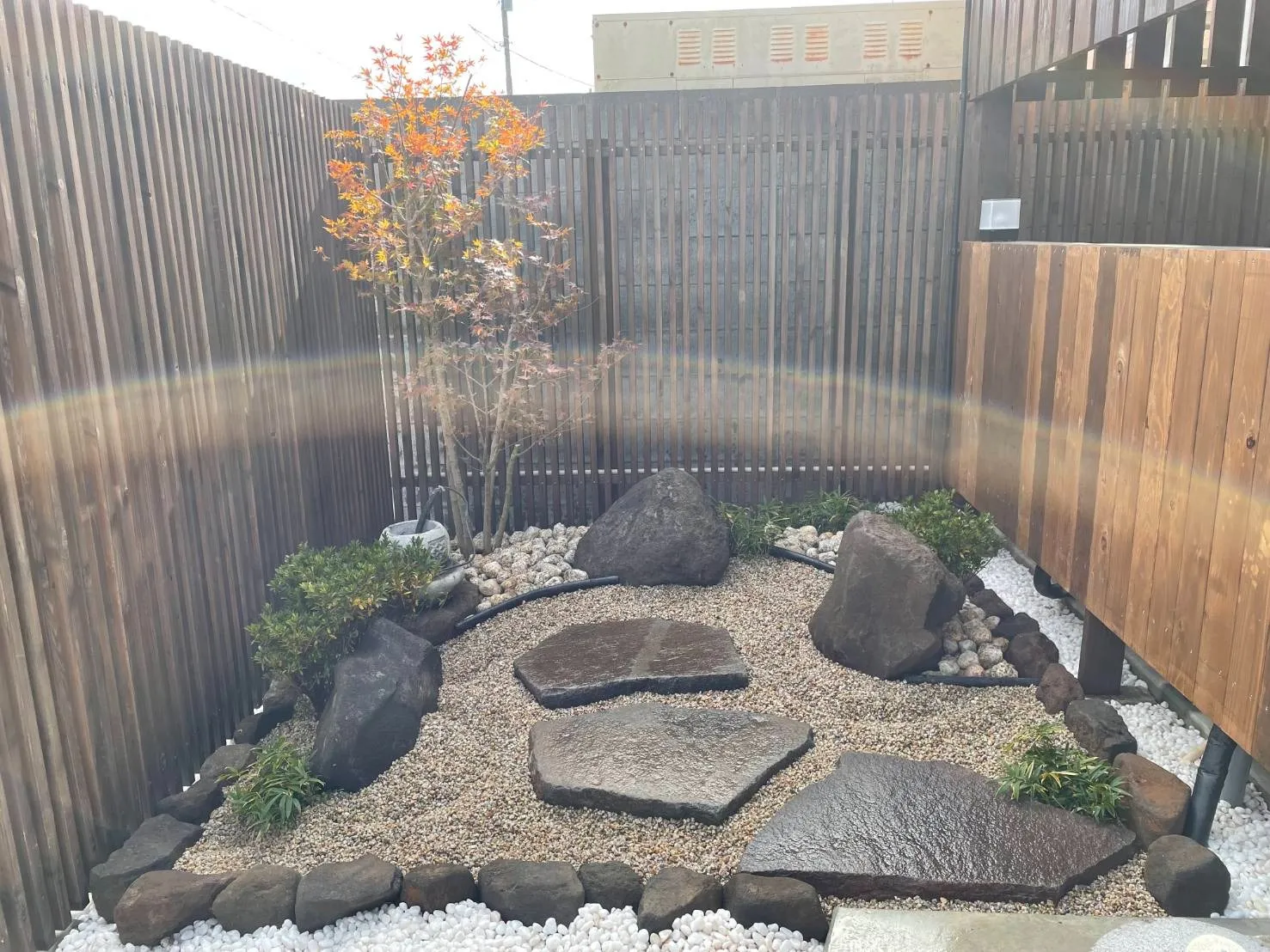 千葉県香取市にて、和の趣を感じる作庭・エクステリア工事を行いました！