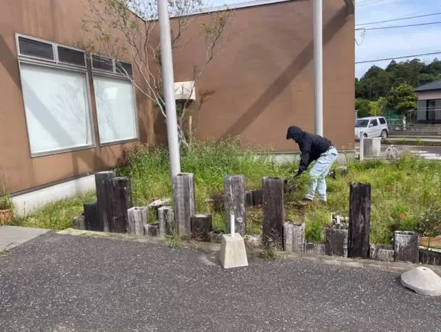 本日は千葉県銚子市にて草刈り🌿‬